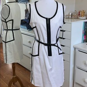 NWT WORK Belted dress